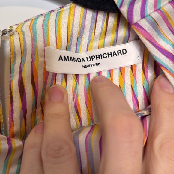 Amanda Uprichard FAME Mini Dress in Optic Print - S - Picture 5 of 9